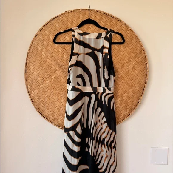 ROBERTO CAVALLI TARGET AUSTRALIA BROWN ANIMAL PRINT MAXI DRESS RESORT-WEAR NWT - Picture 10 of 15